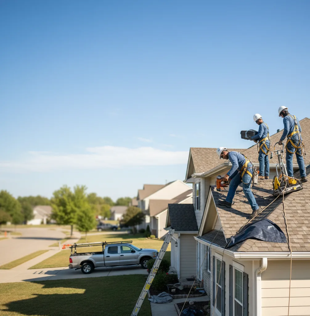 Roof Repair in Wister